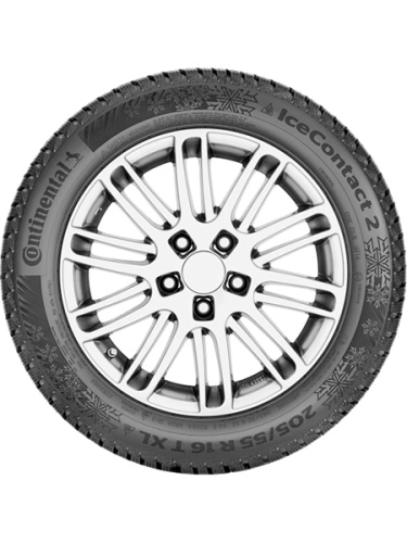 фото протектора и шины IceContact 2 Шина Continental IceContact 2 225/55 R17 101T