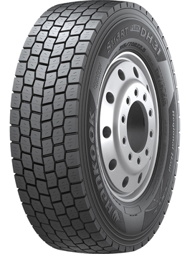 фото протектора и шины Smart Flex DH31 Шина Hankook Smart Flex DH31 315/80 R22.5 156/150L